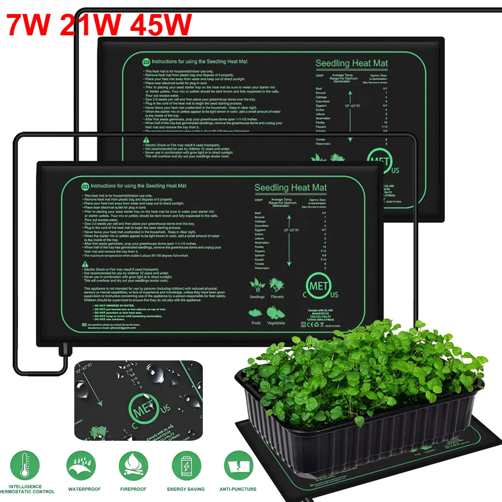 Plant Growth Regulator - 10/25/50CM Seedling Heat Mat Indoor Plants