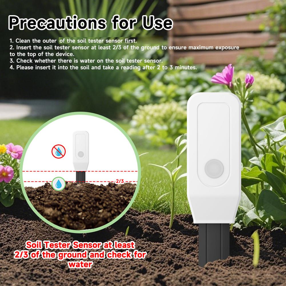 Tuya Zigbee 3.0 Smart Soil Tes - Plant Growth Regulator ulasan dan harga