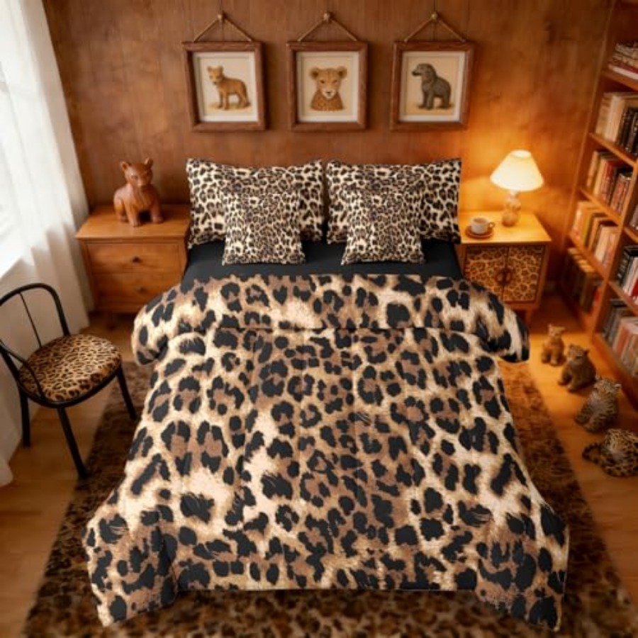 Leopard Print Bed in A Bag Che - Farming Africa ulasan dan harga