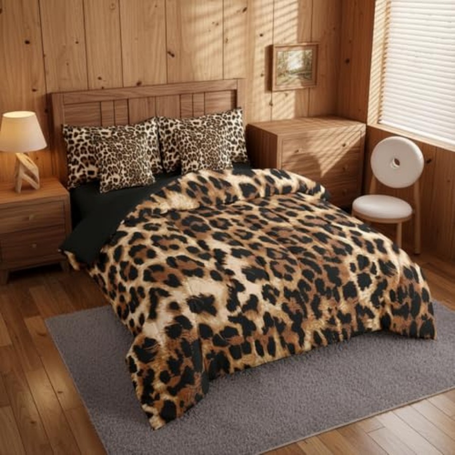 Leopard Print Bed in A Bag Che - Farming Africa ulasan dan harga