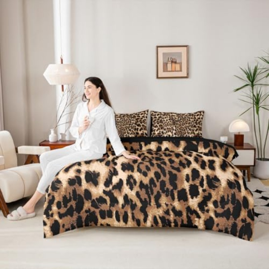 Leopard Print Bed in A Bag Che - Farming Africa ulasan dan harga