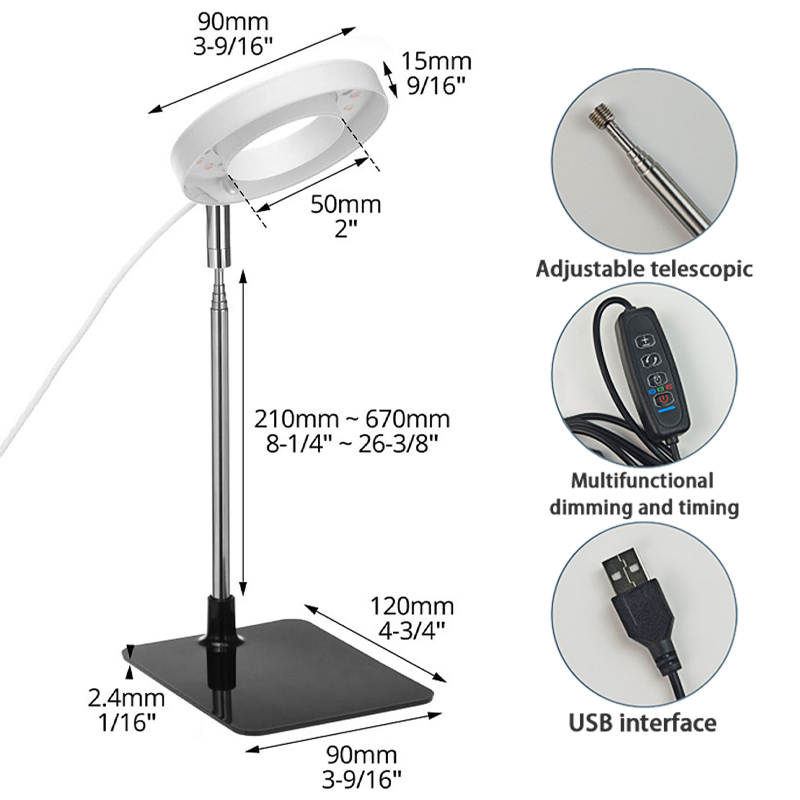 LED Grow Light Full Spectrum P - Plant Growth Regulator ulasan dan harga