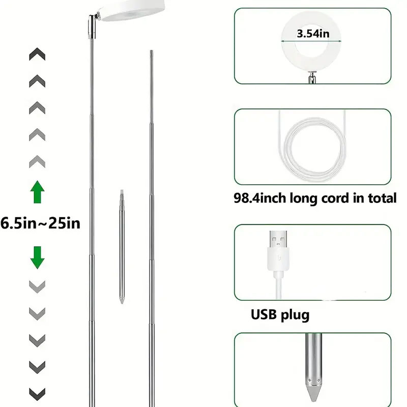 LED Grow Light Full Spectrum P - Plant Growth Regulator ulasan dan harga