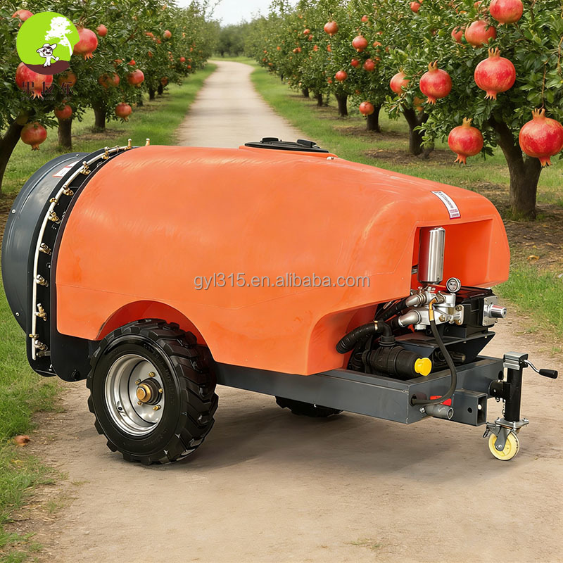 Lingfeng 1000L Agricultural Pu - Orchard Sprayer Tractor ulasan dan harga