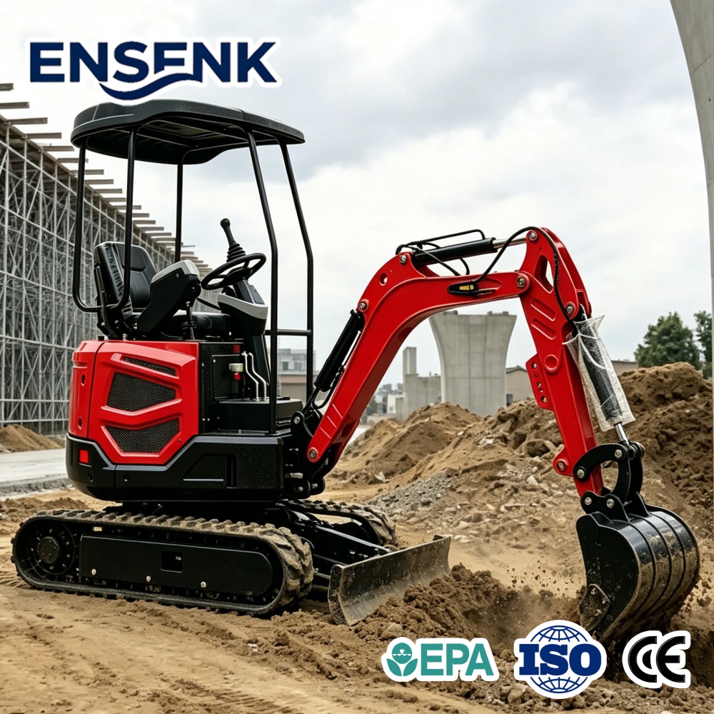 Diesel Mini Excavator 1.7Ton W - Agriculture Farming Services ulasan dan harga