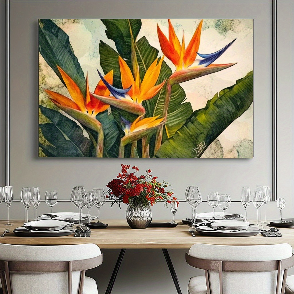 Vibrant Tropical Orchid Poster - Orchard Sprayer Tractor ulasan dan harga