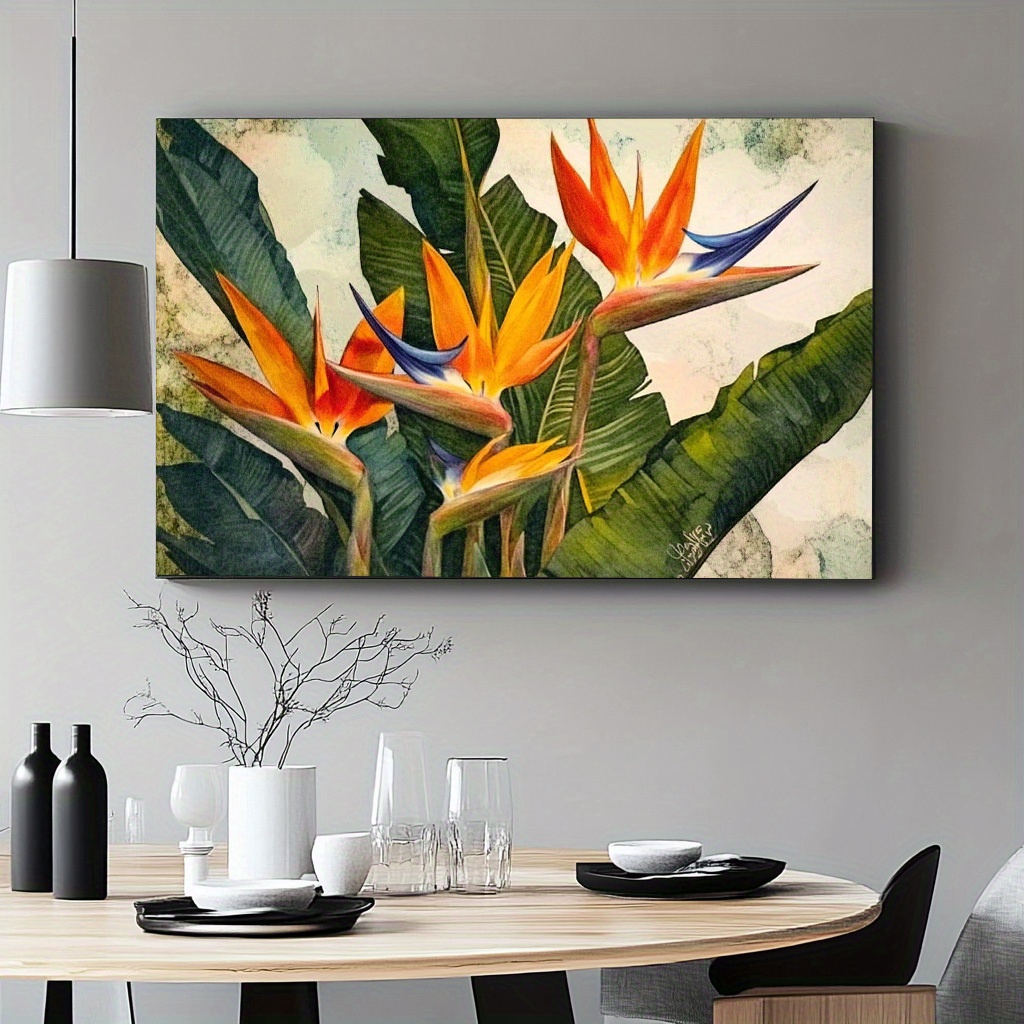 Vibrant Tropical Orchid Poster - Orchard Sprayer Tractor ulasan dan harga