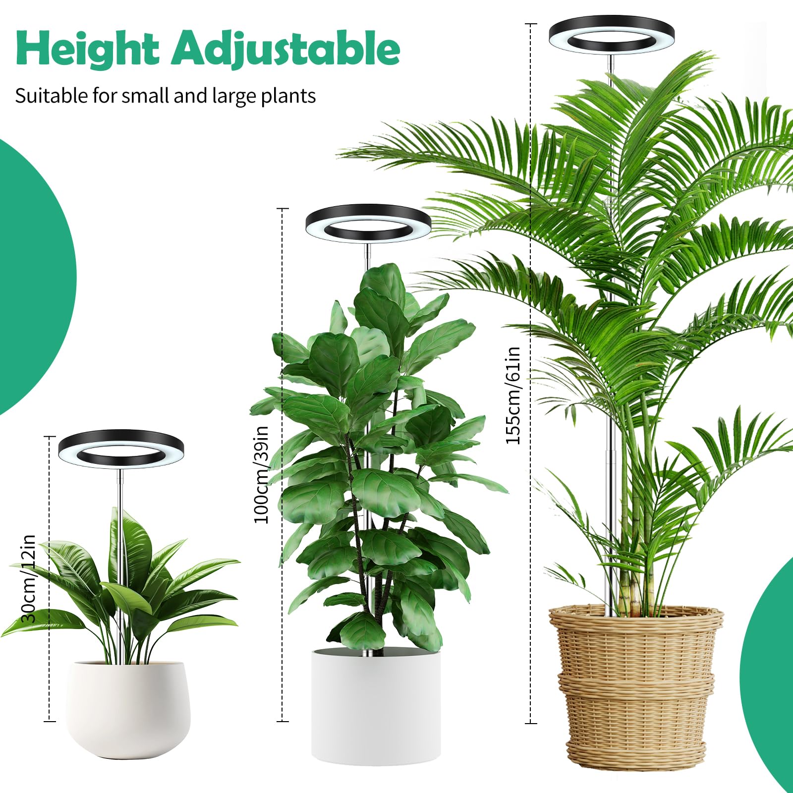 Plant Grow Light, Height Adjus - Plant Growth Regulator ulasan dan harga