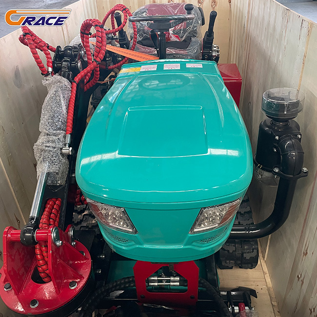 35HP Diesel Crawler Tractor EP - Orchard Sprayer Tractor ulasan dan harga