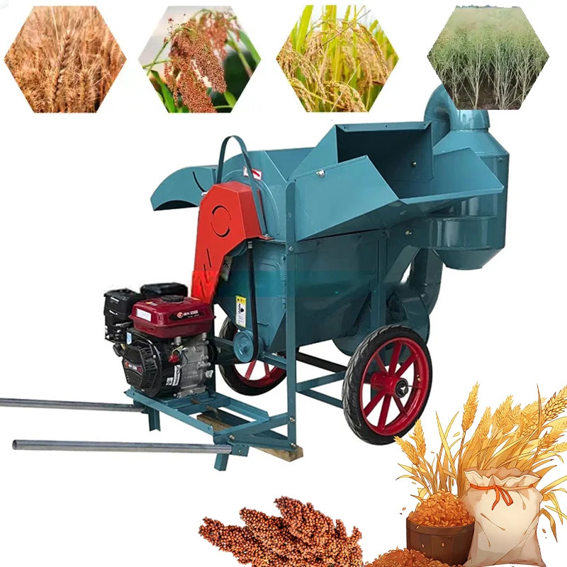 Machinery Common Bean Corn Pee - Rice Thresher Machine ulasan dan harga