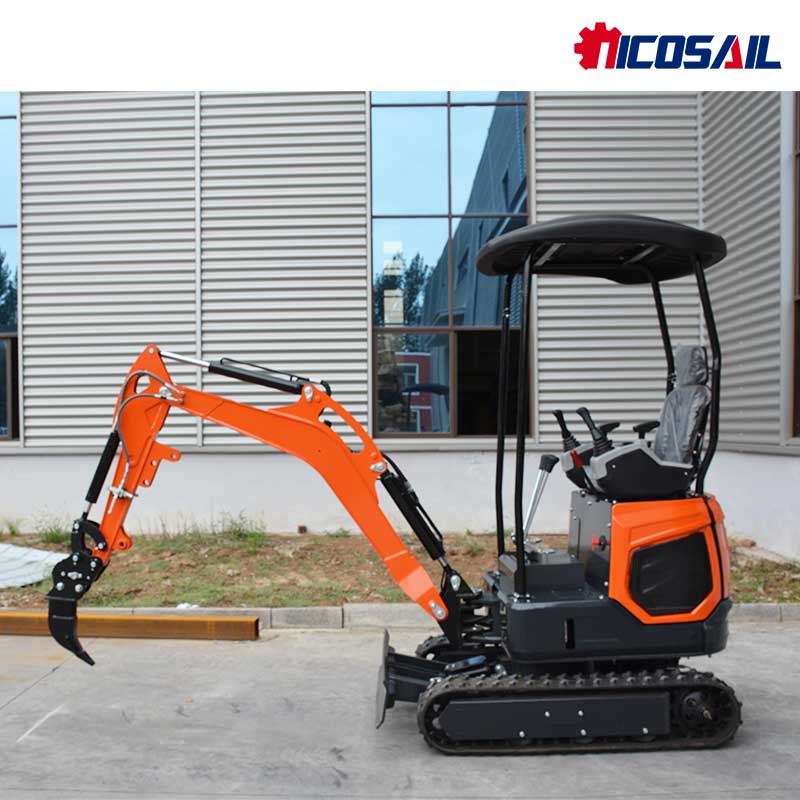 Multi-Use 1-2ton Mini Excavato - Agriculture Farming Job ulasan dan harga