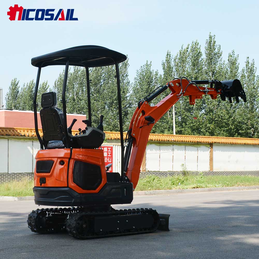Multi-Use 1-2ton Mini Excavato - Agriculture Farming Job ulasan dan harga