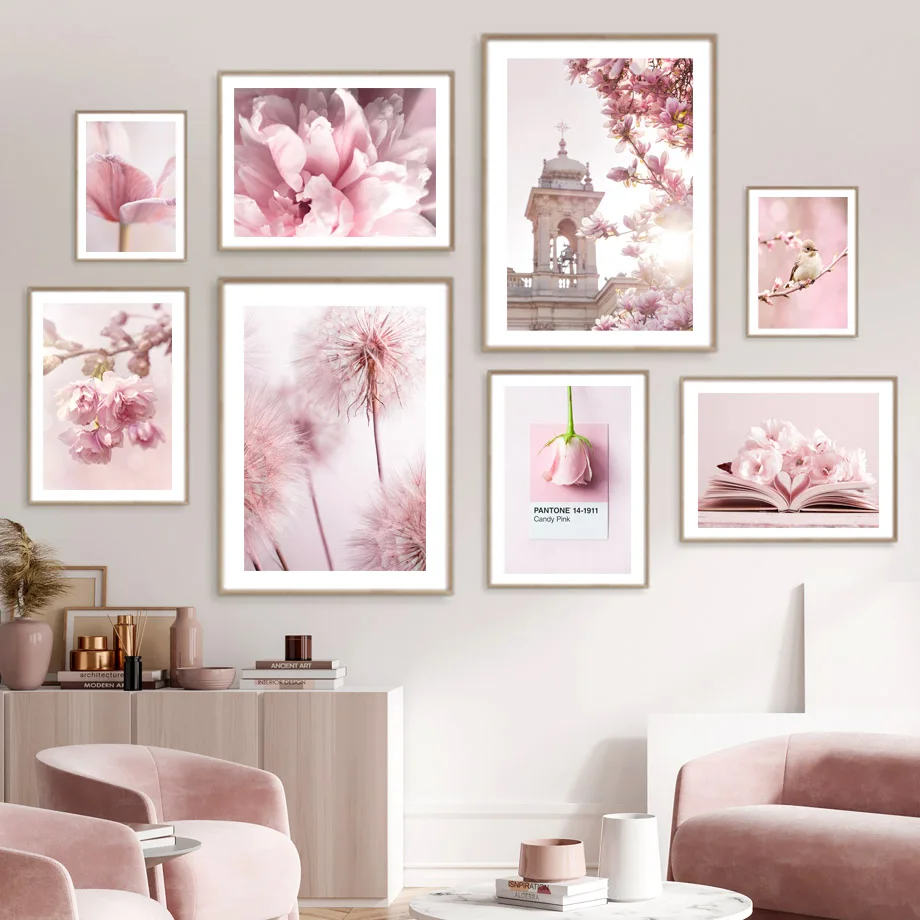 Spring Pink Rose Peony Sakura  - Orchard Sprayer Tractor ulasan dan harga