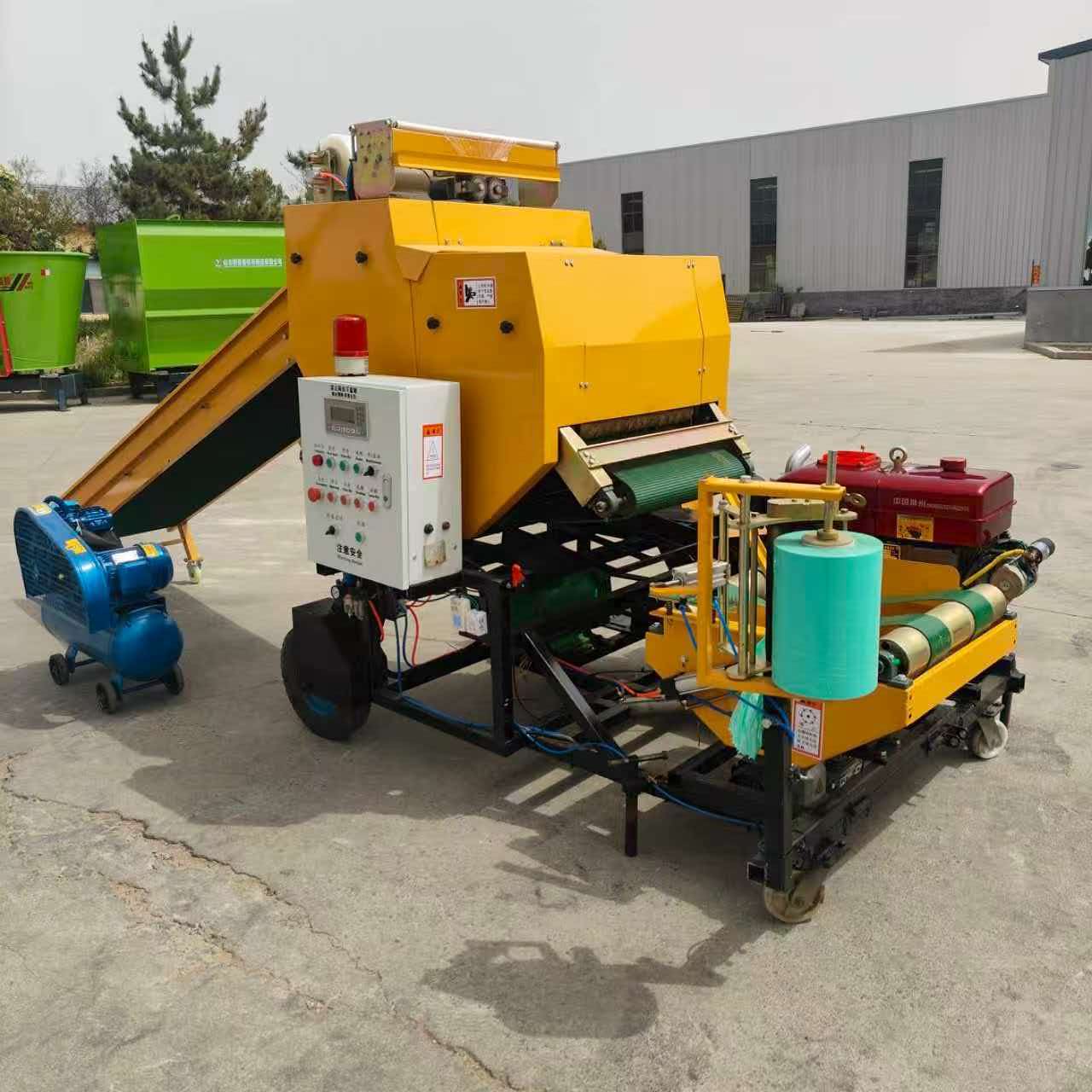 Silage Baler Wrapper Machine F - Silage Baler Machine ulasan dan harga