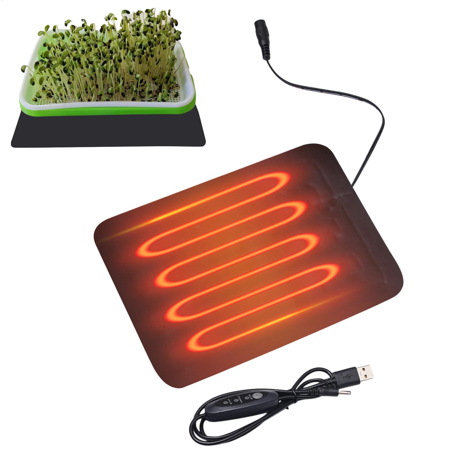 8.5W Seedling Heat Mat 5V 2A P - Plant Growth Regulator ulasan dan harga