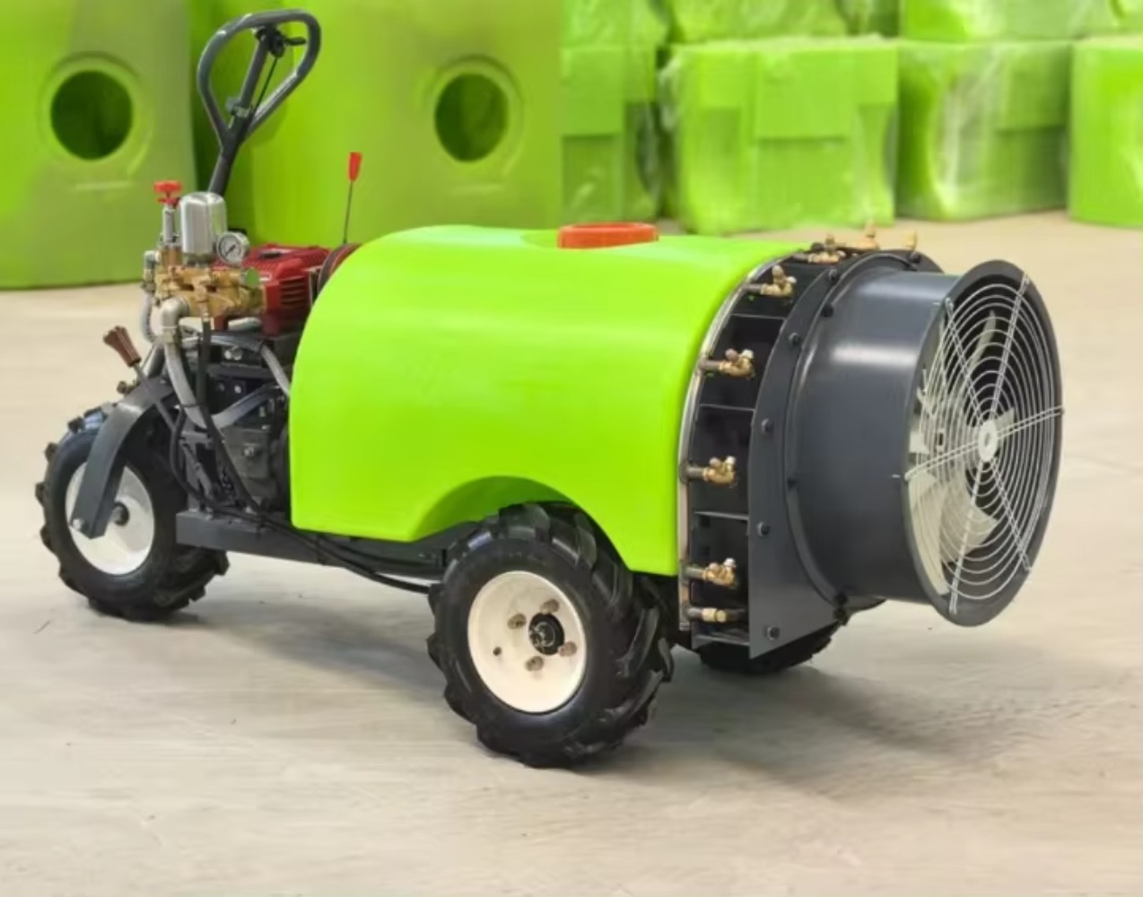 Self-Propelled Air-Driven Spra - Orchard Sprayer Tractor ulasan dan harga