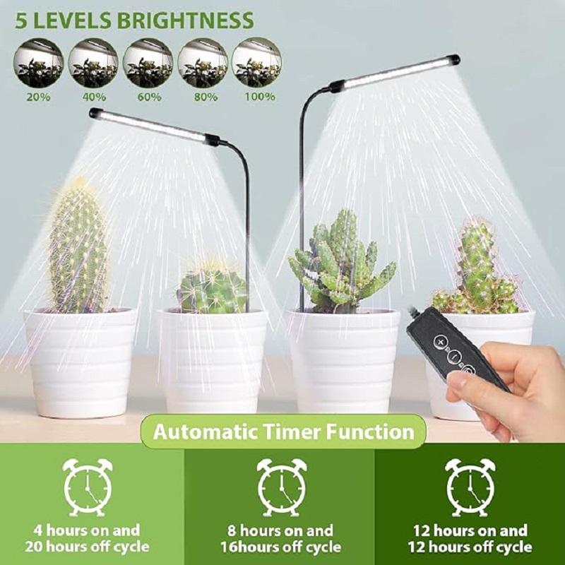 48LEDs Grow Lights for Indoor  - Plant Growth Regulator ulasan dan harga