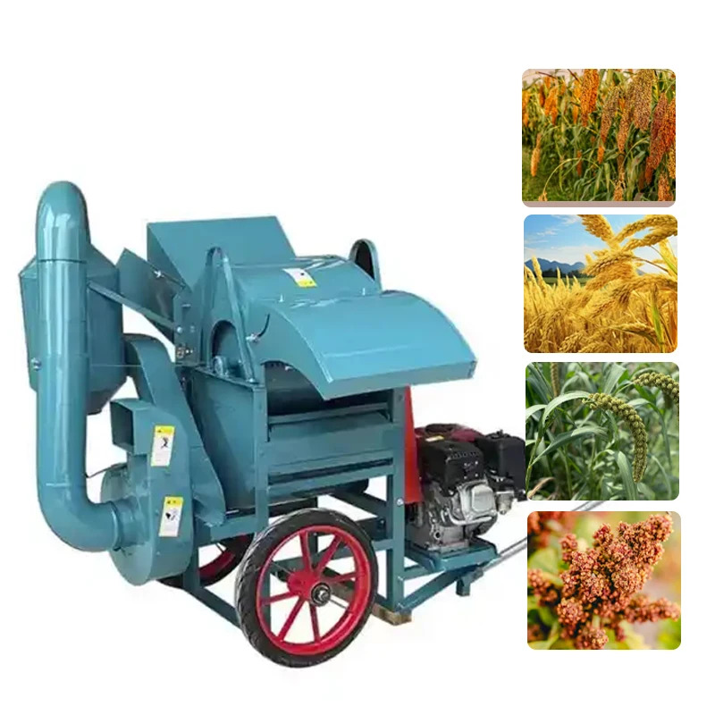Efficient Wheat Grains Threshi - Rice Thresher Machine ulasan dan harga