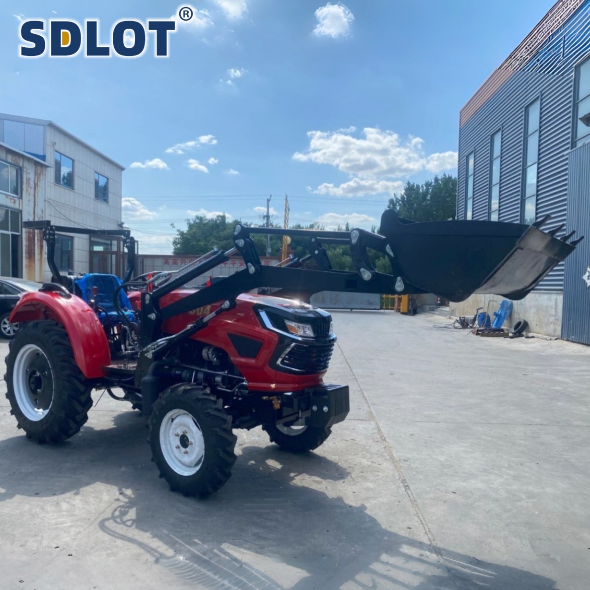 Customized 50HP Diesel Tractor - Agriculture Farming Services ulasan dan harga