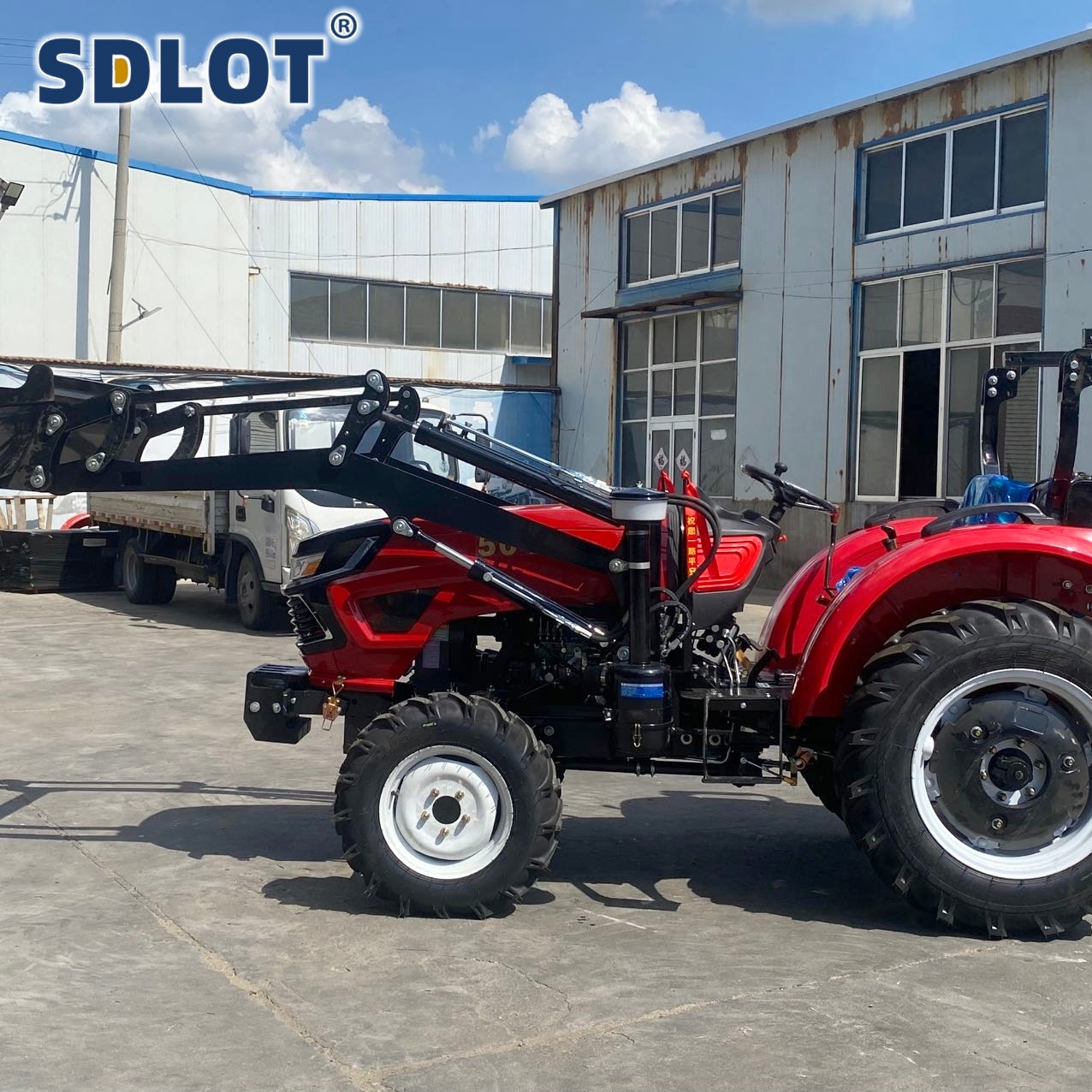 Customized 50HP Diesel Tractor - Agriculture Farming Services ulasan dan harga